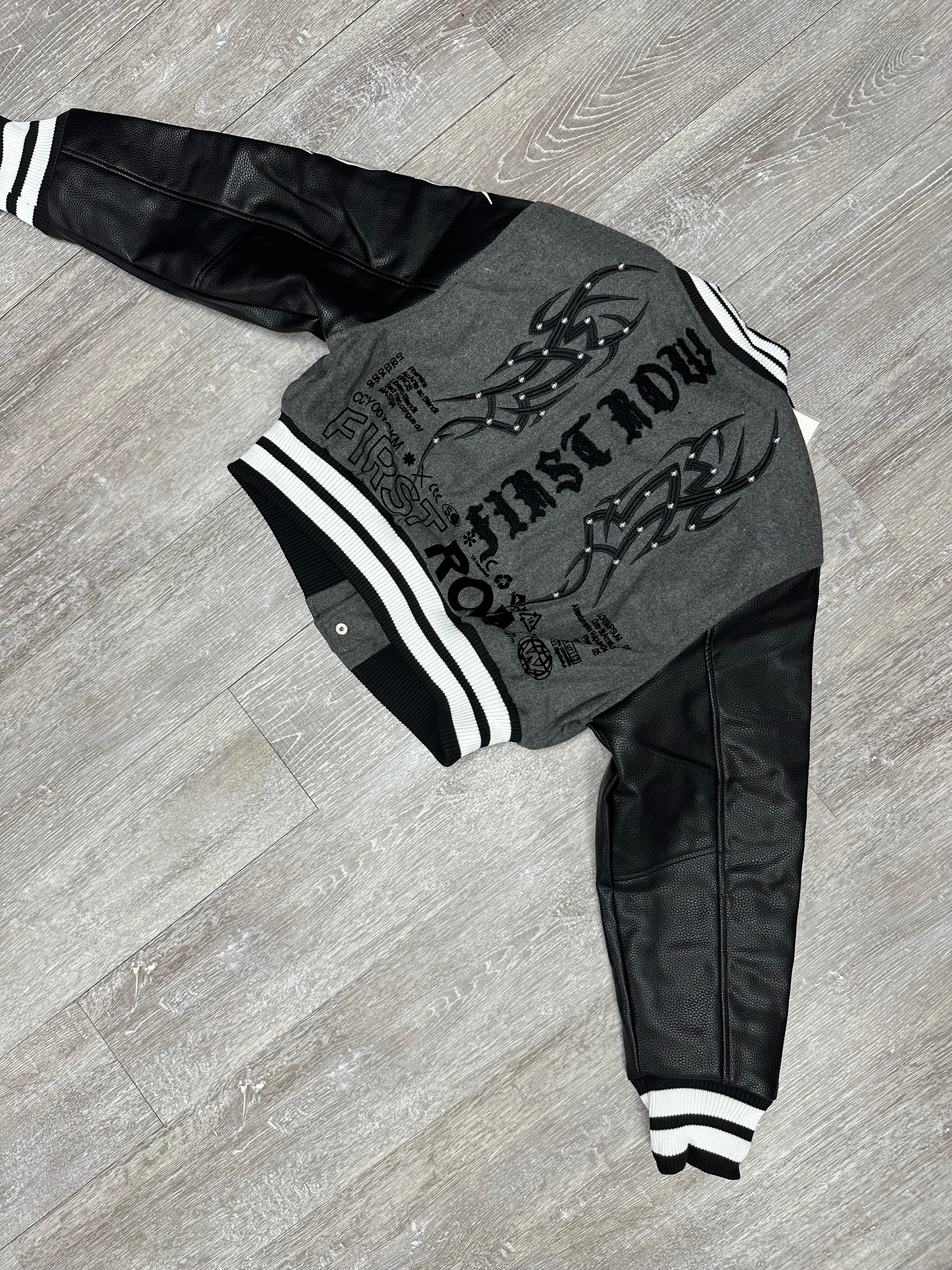 Ladies Eros Cropped Varsity Jacket