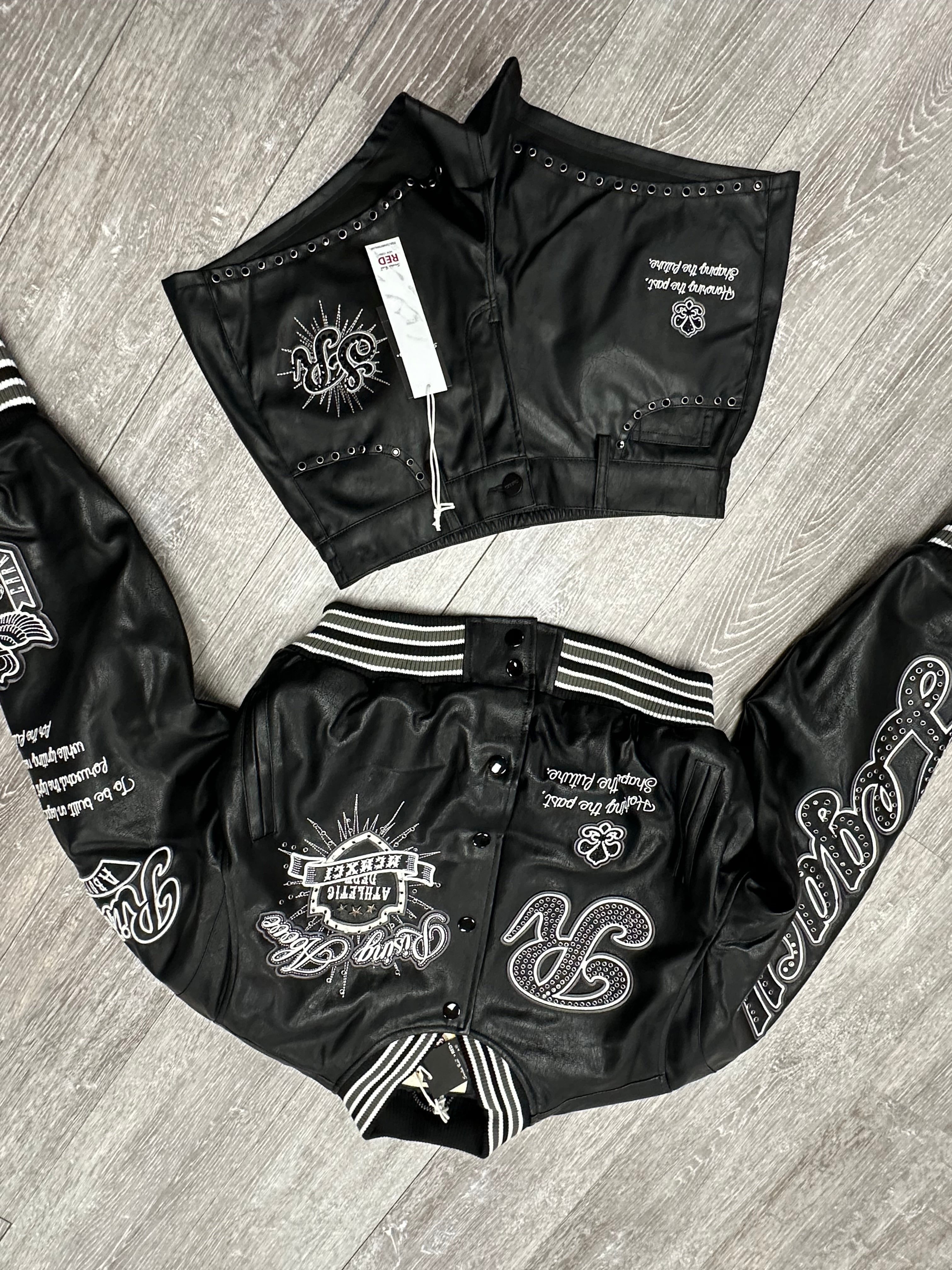 Ladies Grind n Shine Varsity Jacket