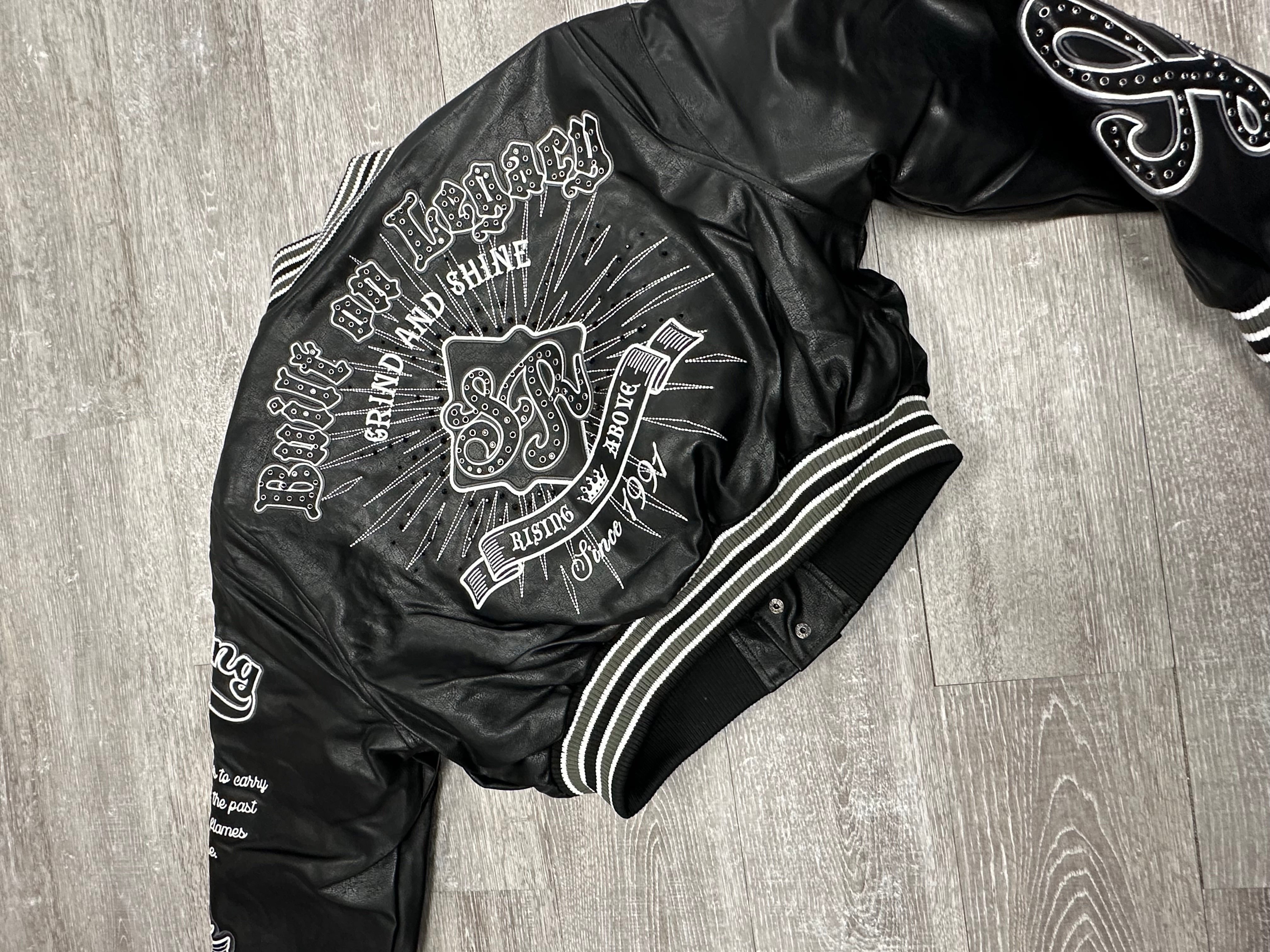 Ladies Grind n Shine Varsity Jacket