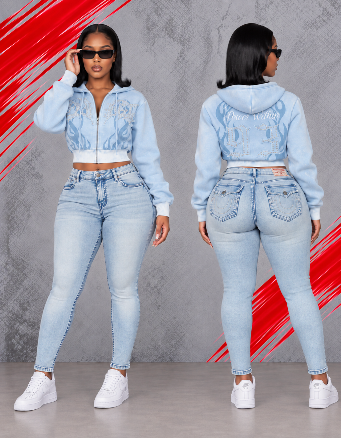 Cropped Savage Hoodie